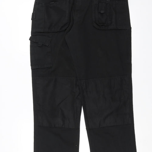 Baratec Mens Black   Cargo Trousers Size 34 in L29 in