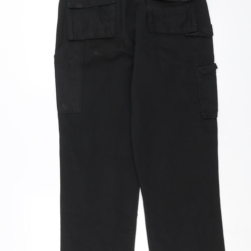 Baratec Mens Black   Cargo Trousers Size 34 in L29 in