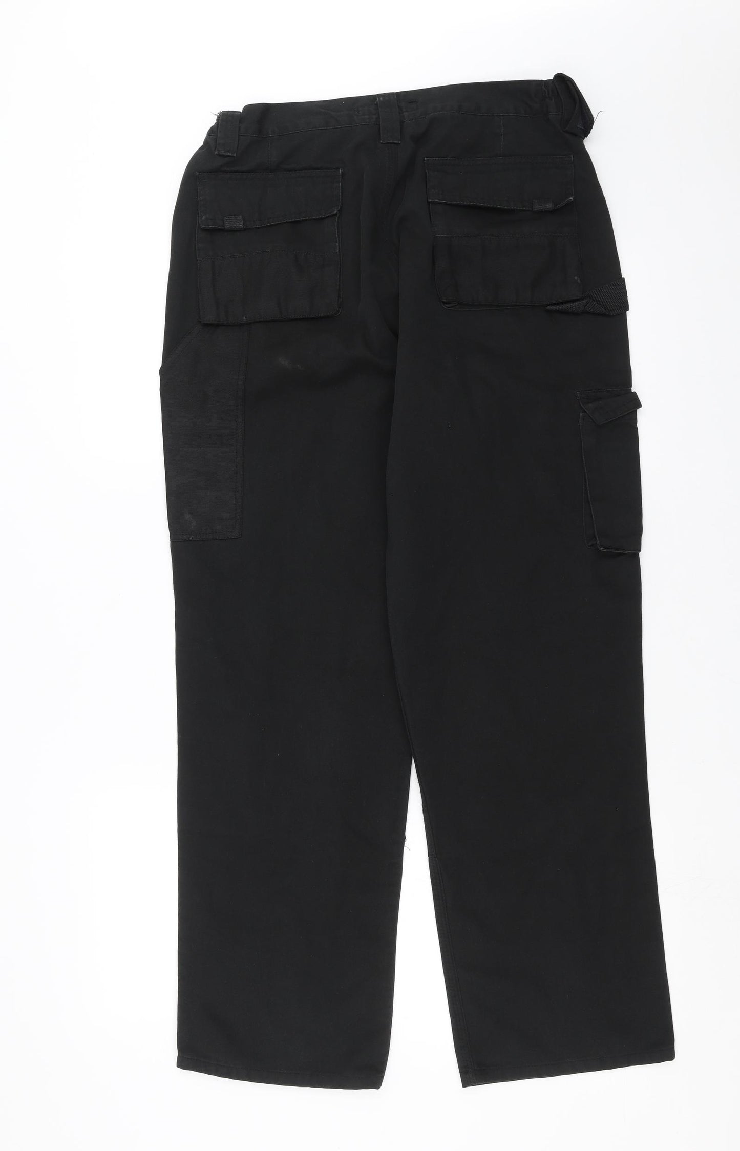 Baratec Mens Black   Cargo Trousers Size 34 in L29 in