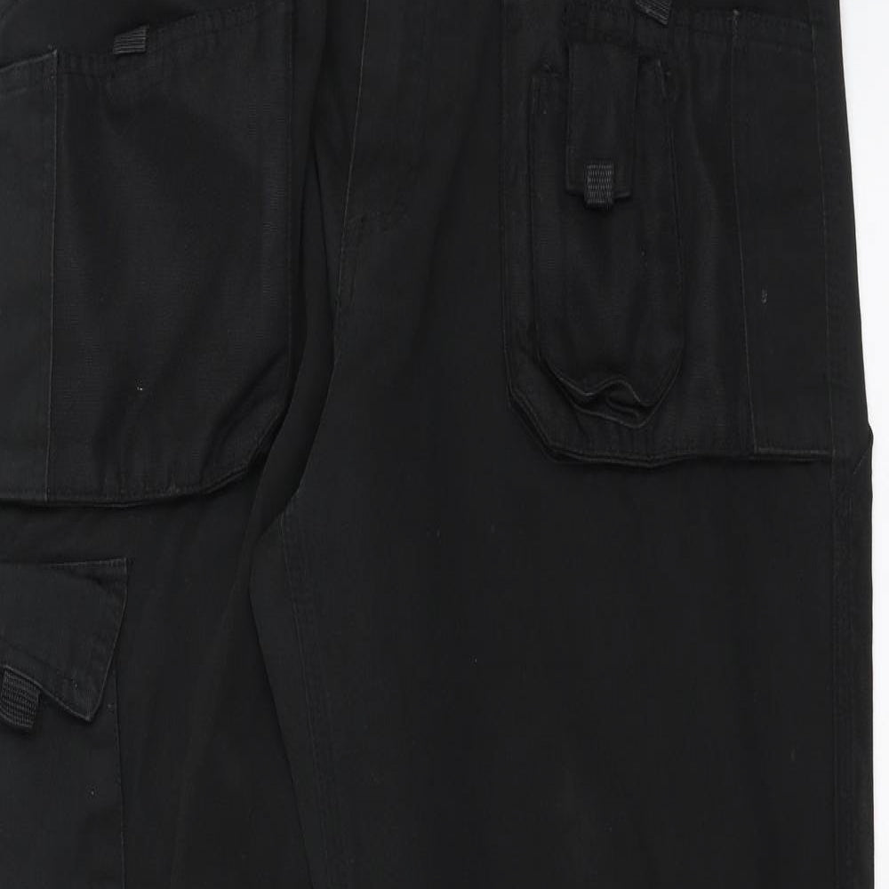 Baratec Mens Black   Cargo Trousers Size 34 in L29 in