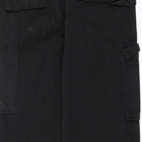 Baratec Mens Black   Cargo Trousers Size 34 in L29 in