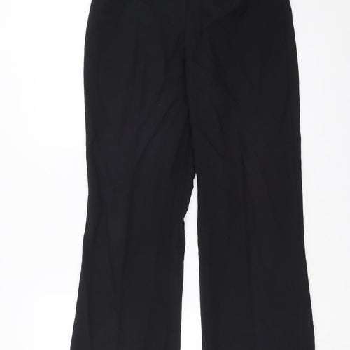 BHS Womens Black   Trousers  Size 10 L28 in