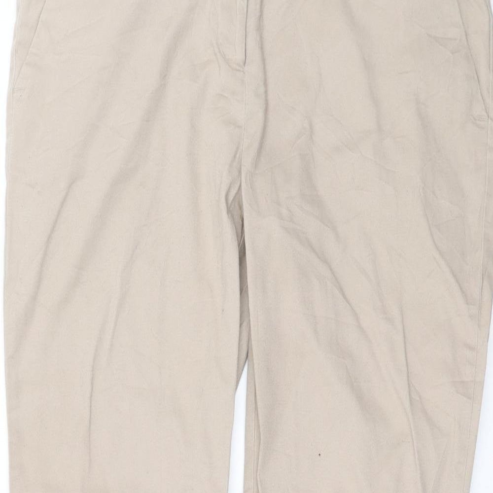 Primark Womens Beige   Trousers  Size 12 L26 in