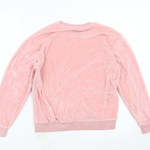 Marks and Spencer Girls Pink   Pullover Sweatshirt Size 12-13 Years  - weekend forever