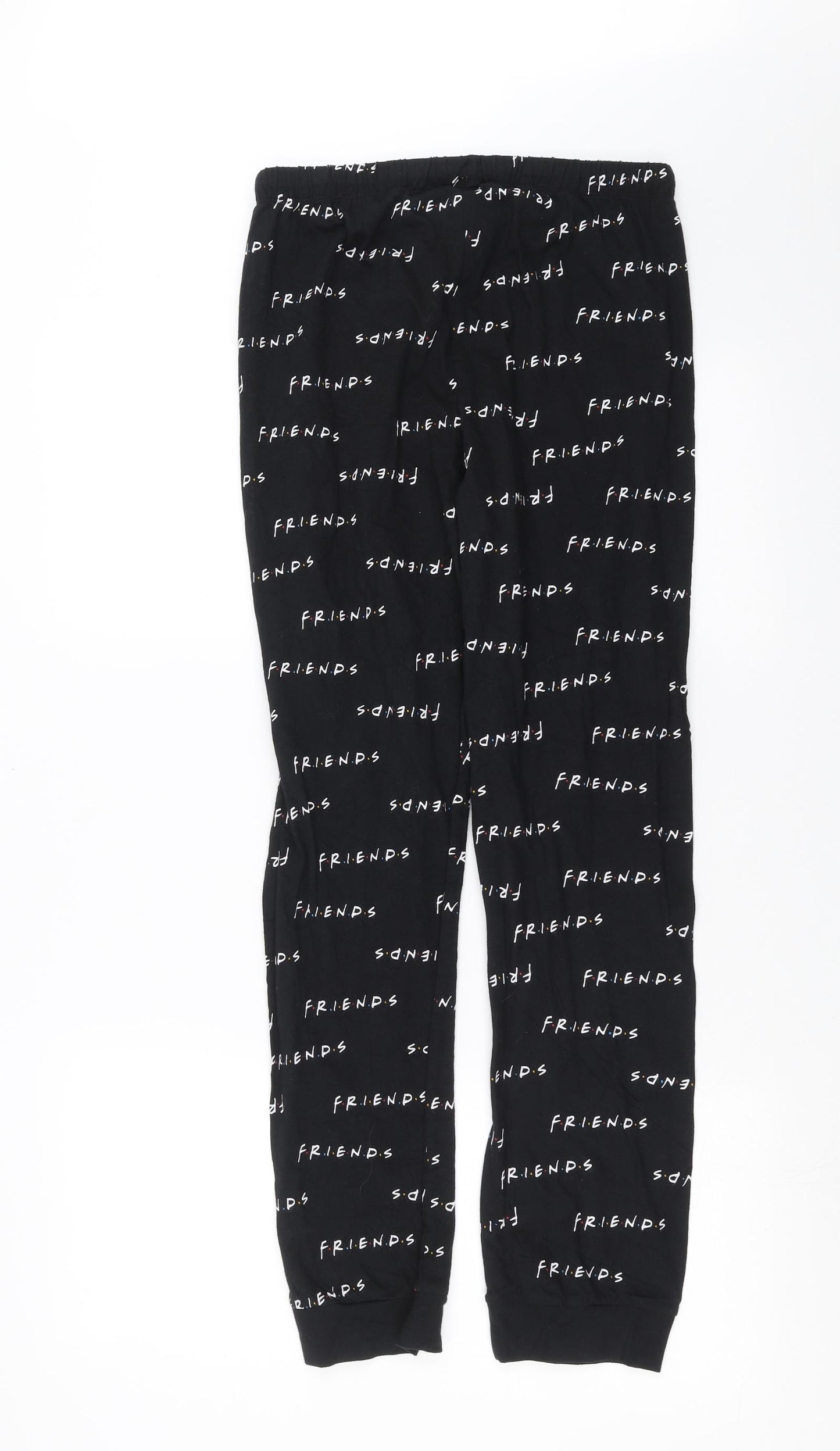 Marks and Spencer Girls Black Solid   Pyjama Pants Size 13-14 Years  - FRIENDS