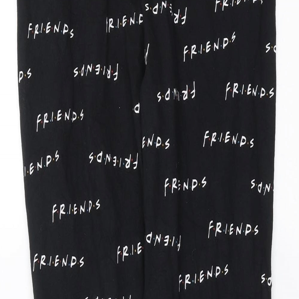 Marks and Spencer Girls Black Solid   Pyjama Pants Size 13-14 Years  - FRIENDS
