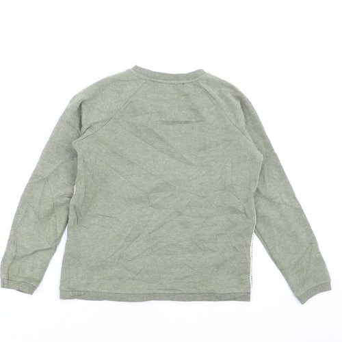 Very Girls Green   Pullover Sweatshirt Size 11-12 Years  - crochet detail