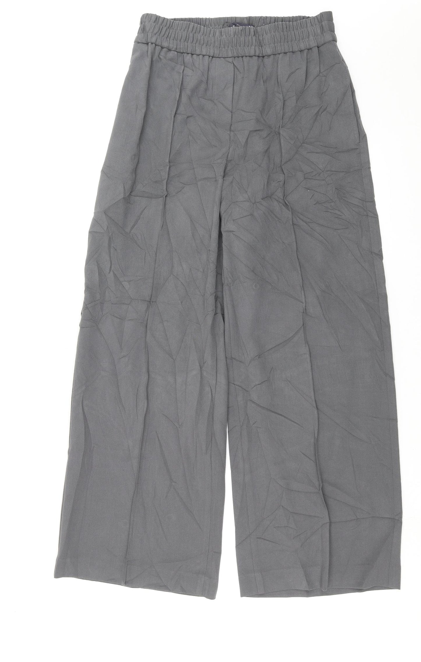 Marks and Spencer Womens Grey   Trousers  Size 10 L29 in