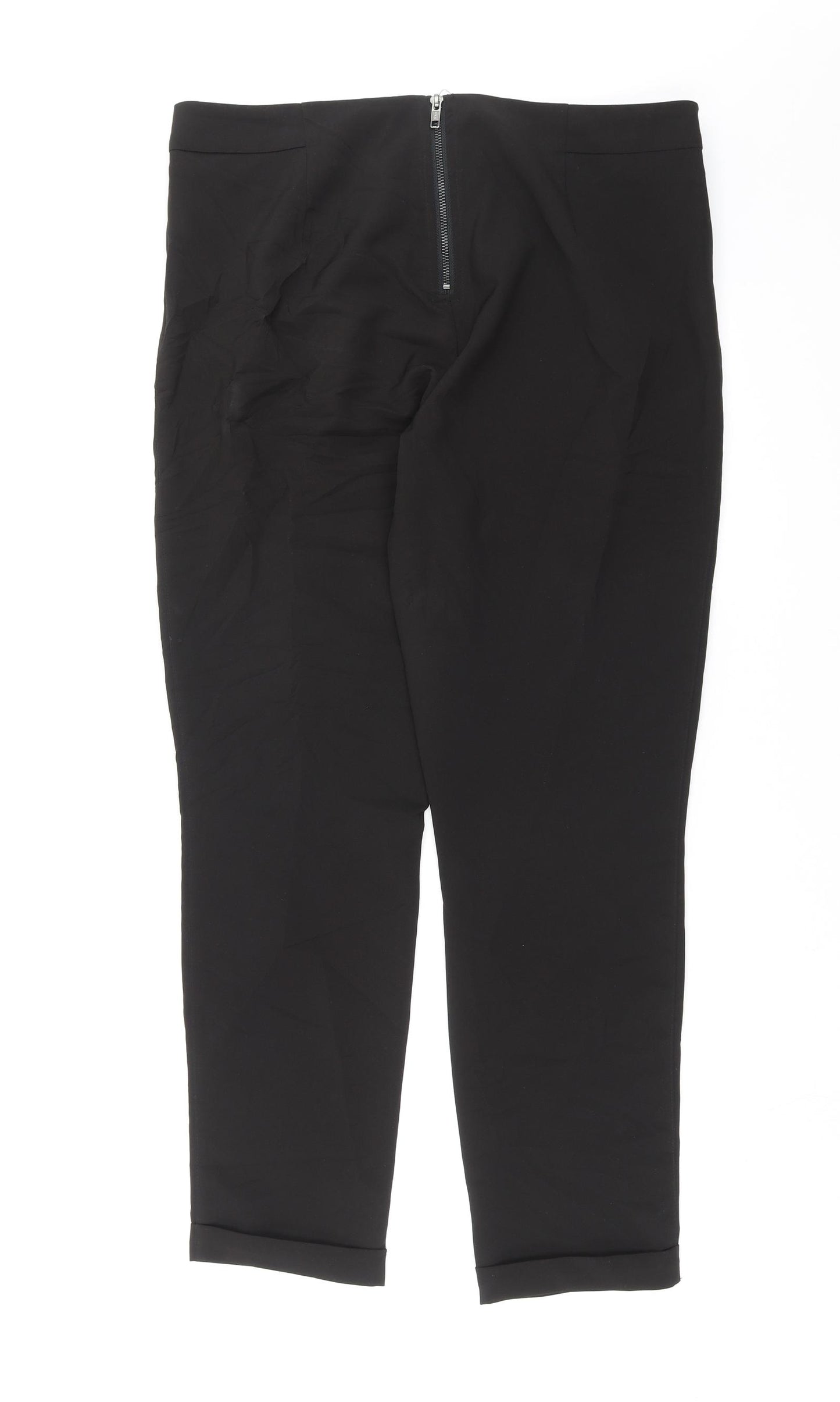 VERO MODA Womens Black   Trousers  Size 14 L28 in