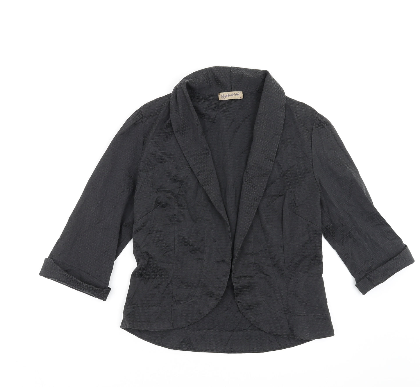 gingham & heels Womens Black   Jacket Blazer Size M