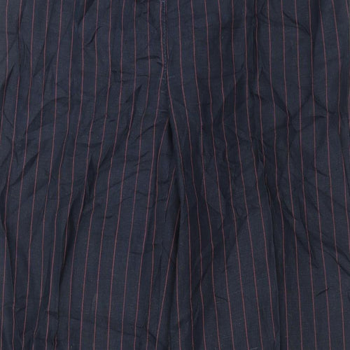 Boden Womens Blue Striped  Trousers  Size 12 L30 in