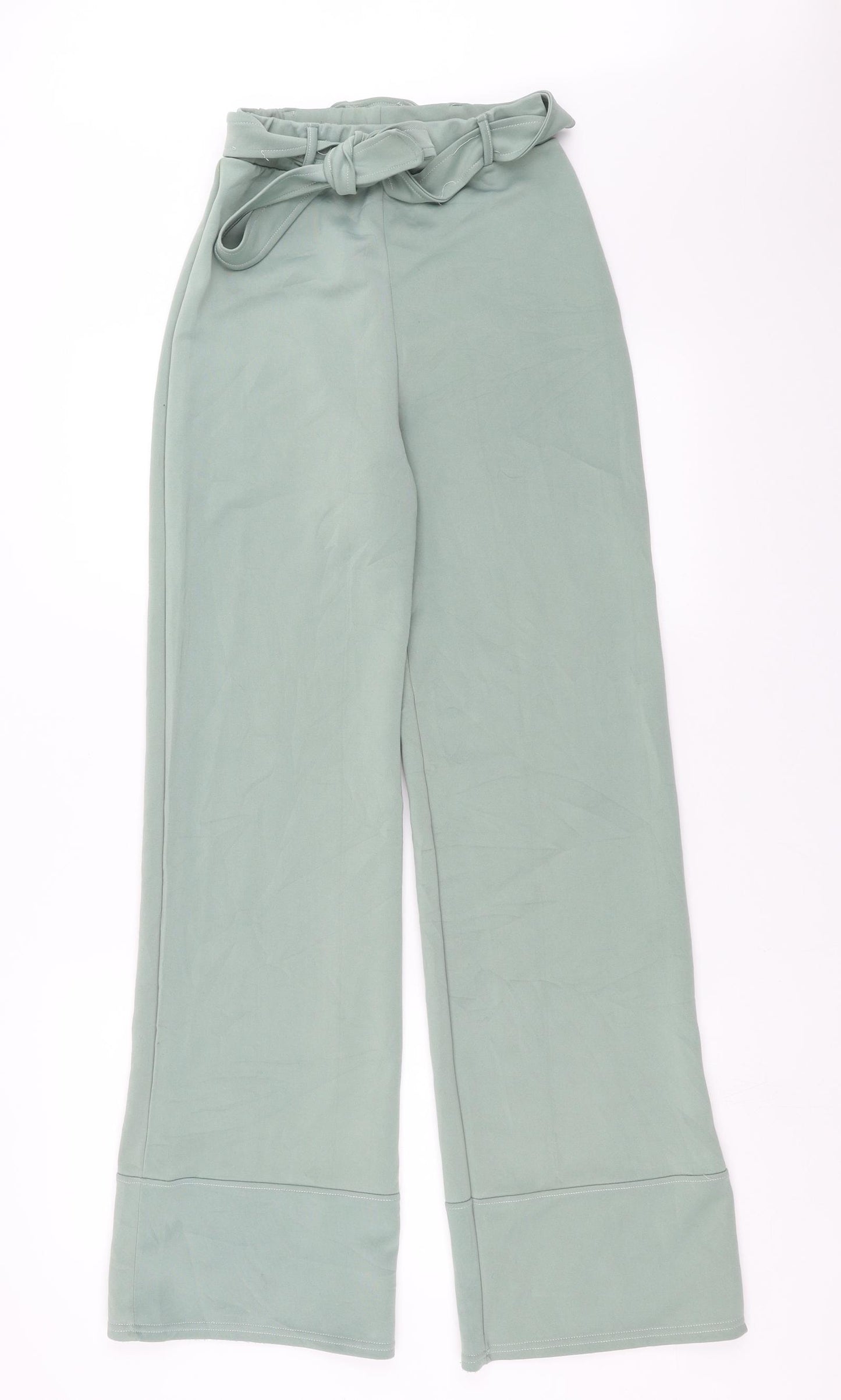 Missguided Womens Green   Trousers  Size 8 L33 in