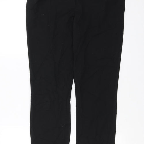 NEXT Womens Black   Trousers  Size 10 L28 in