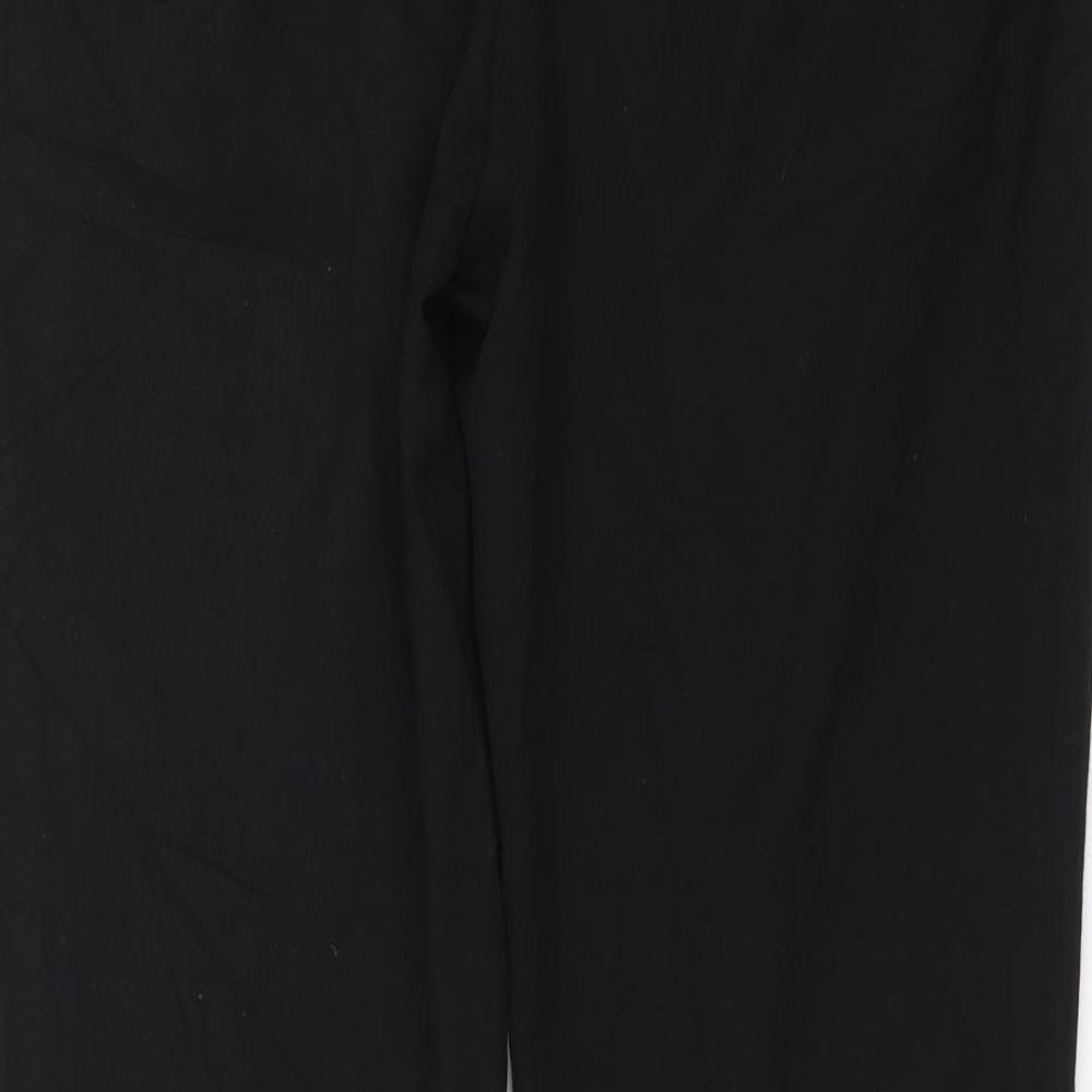 NEXT Womens Black   Trousers  Size 10 L28 in