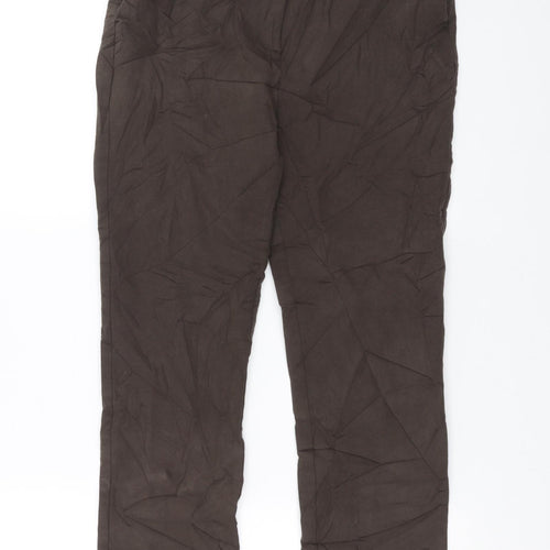 Marks and Spencer Womens Green   Trousers  Size 12 L25 in