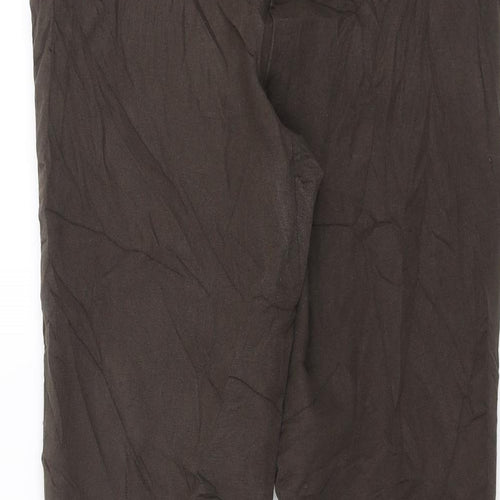 Marks and Spencer Womens Green   Trousers  Size 12 L25 in