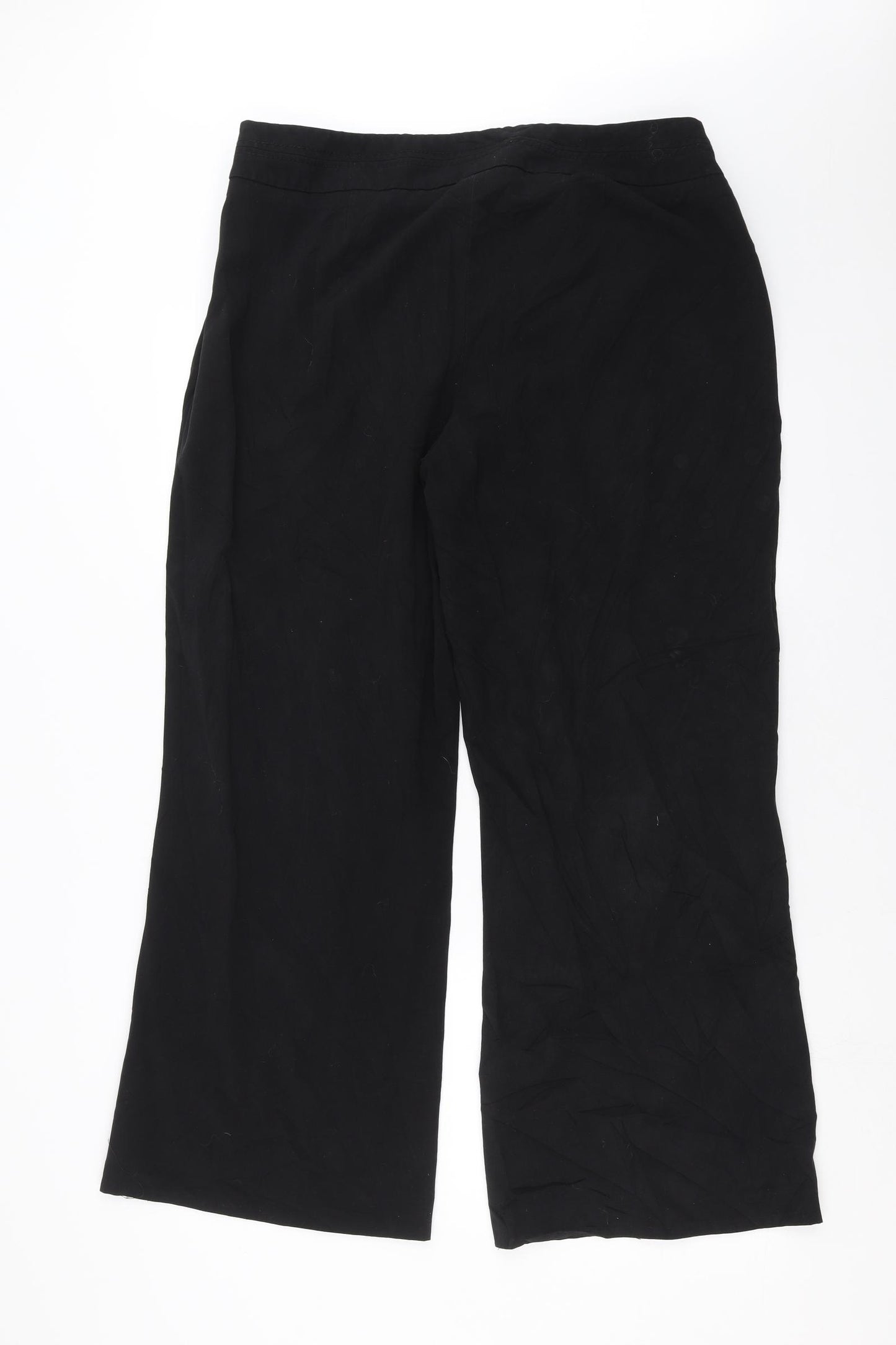 Wallis Womens Black   Trousers  Size 18 L29 in