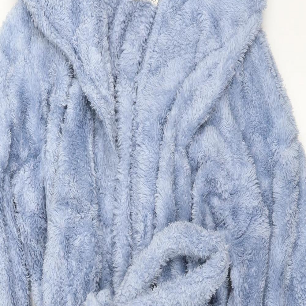 Marks and Spencer Womens Blue Solid  Top Robe Size XL
