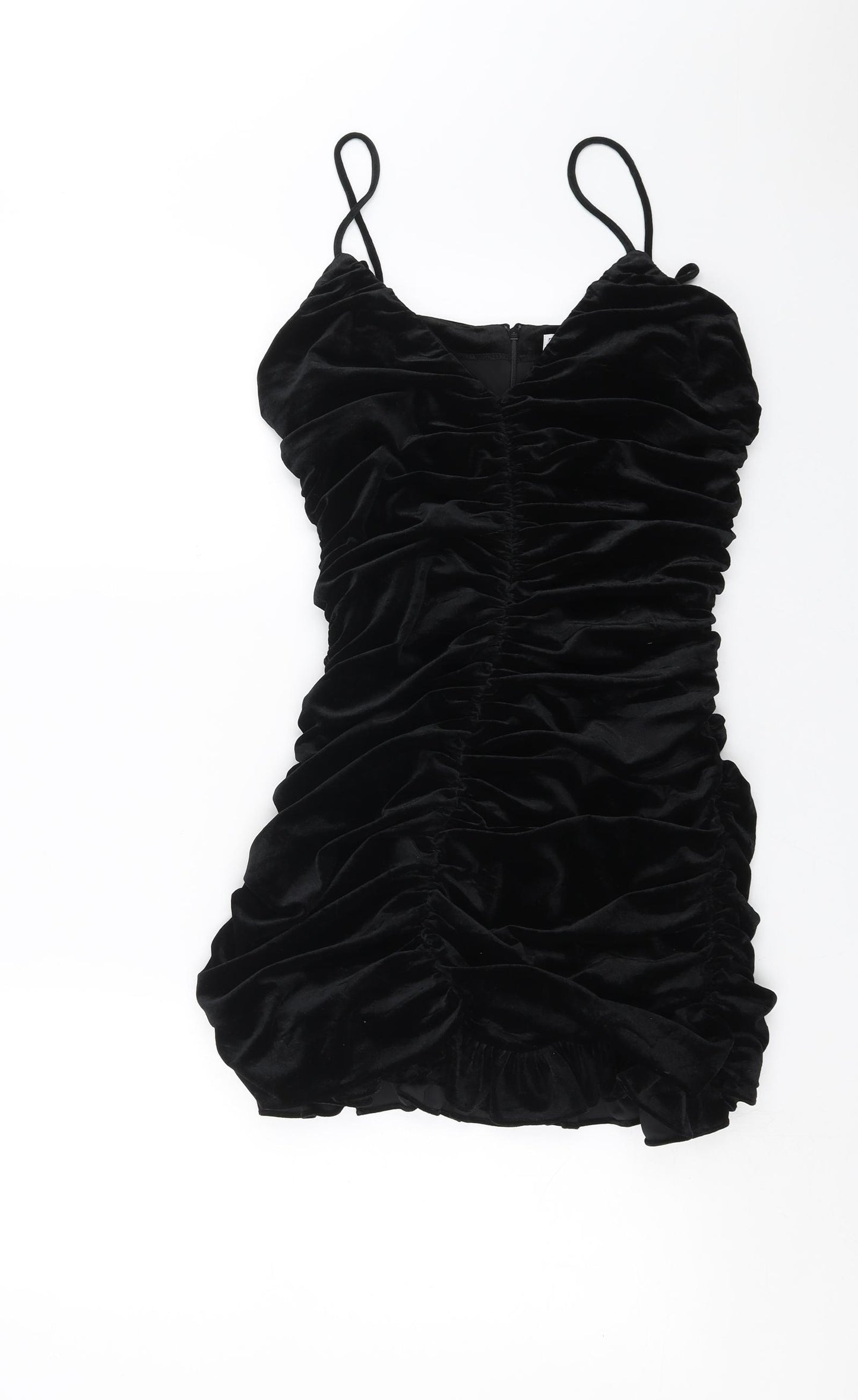 Zara Womens Black   Mini  Size M  - ruched