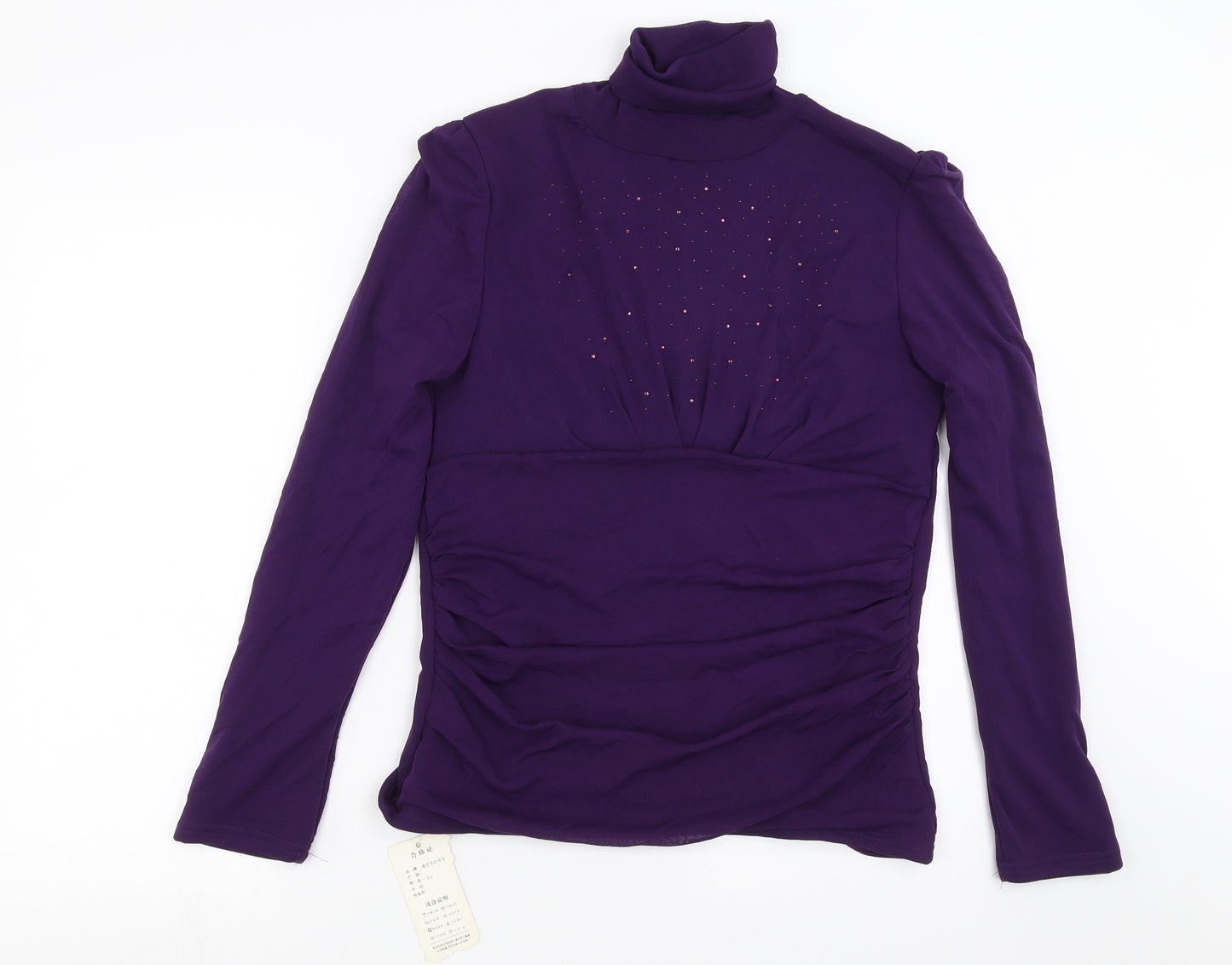 Preworn Womens Purple   Pullover Jumper Size 4XL