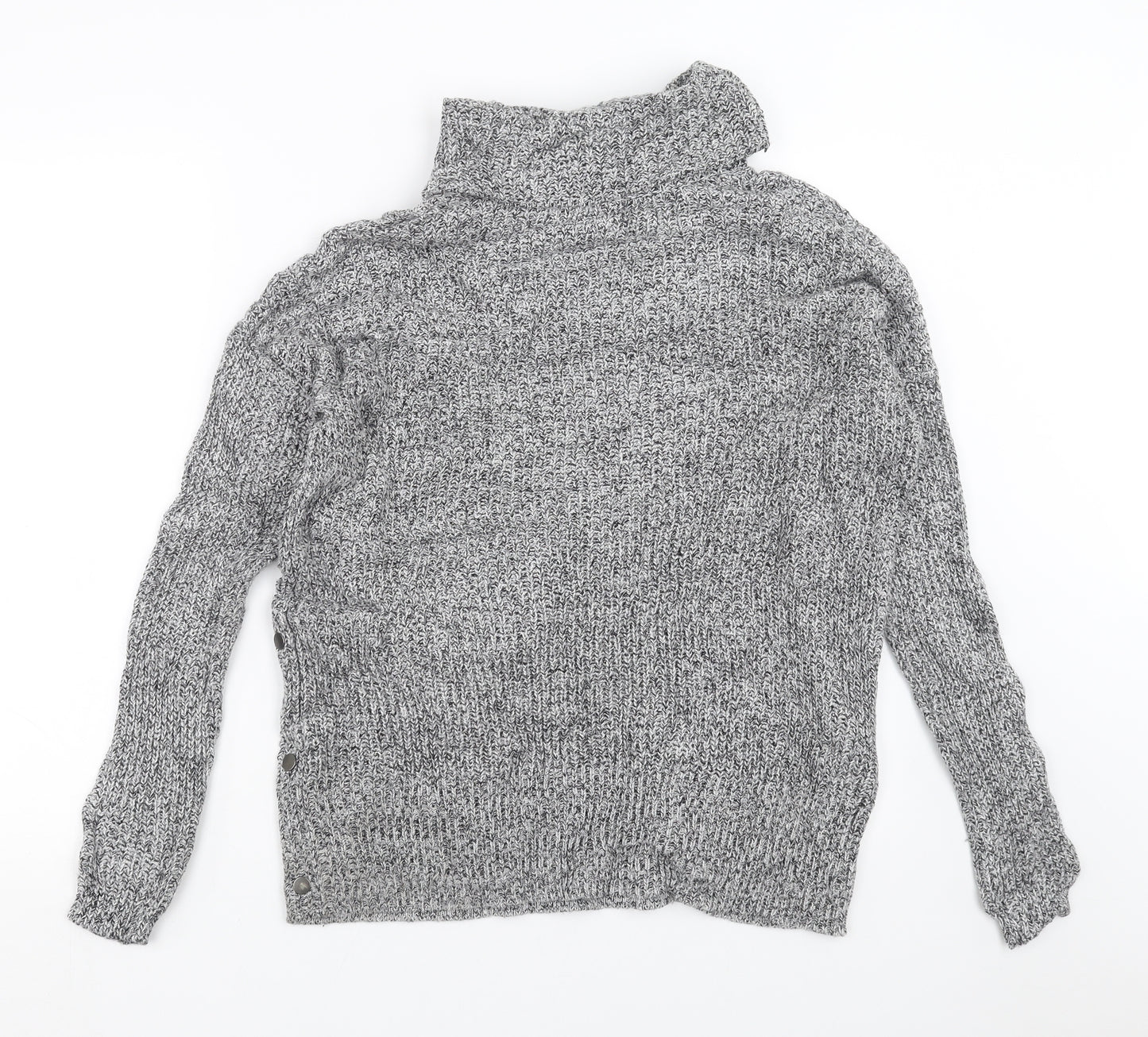 NEXT Mens Grey  Knit Pullover Jumper Size S