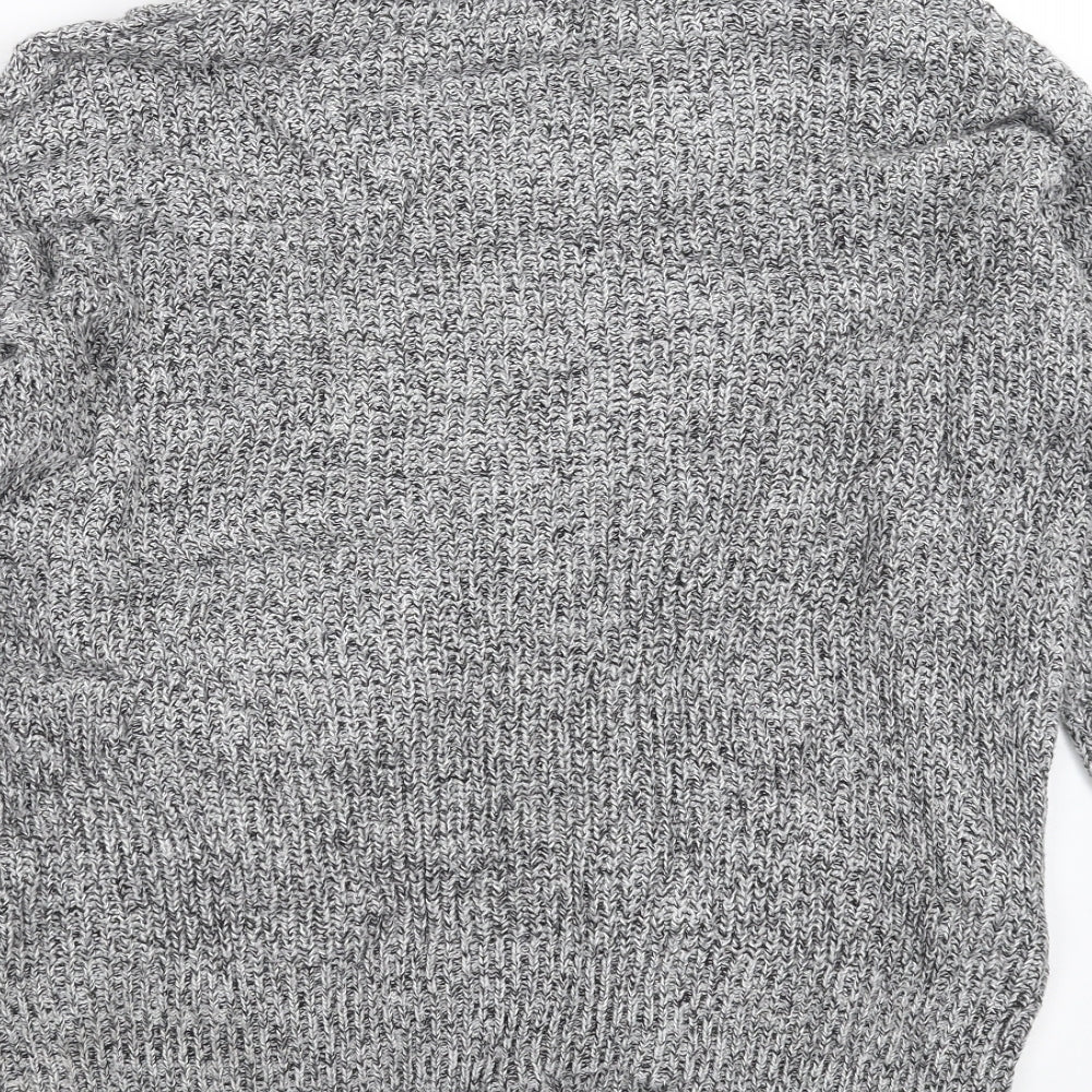 NEXT Mens Grey  Knit Pullover Jumper Size S