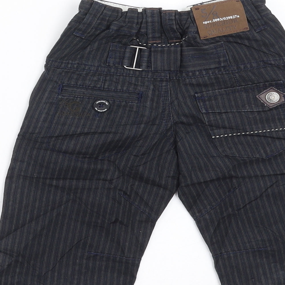 NEXT Boys Grey Striped   Trousers Size 9-12 Months