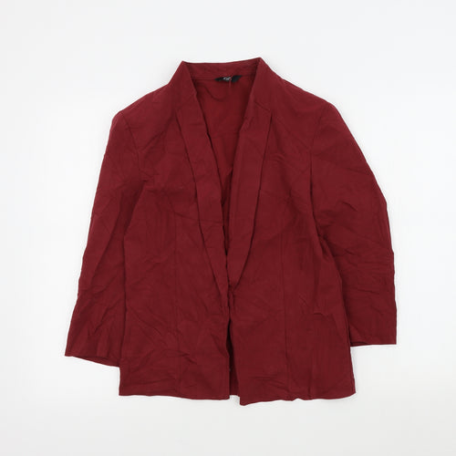 F&F Womens Red   Jacket  Size 12