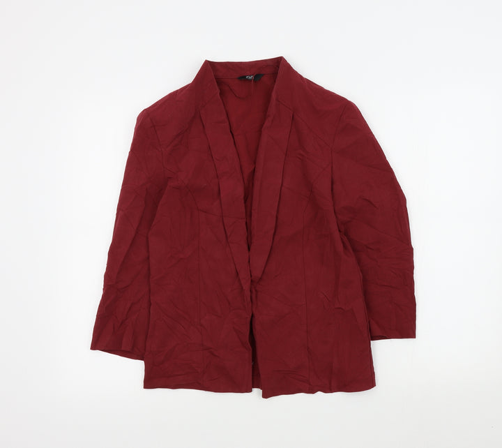 F&F Womens Red   Jacket  Size 12