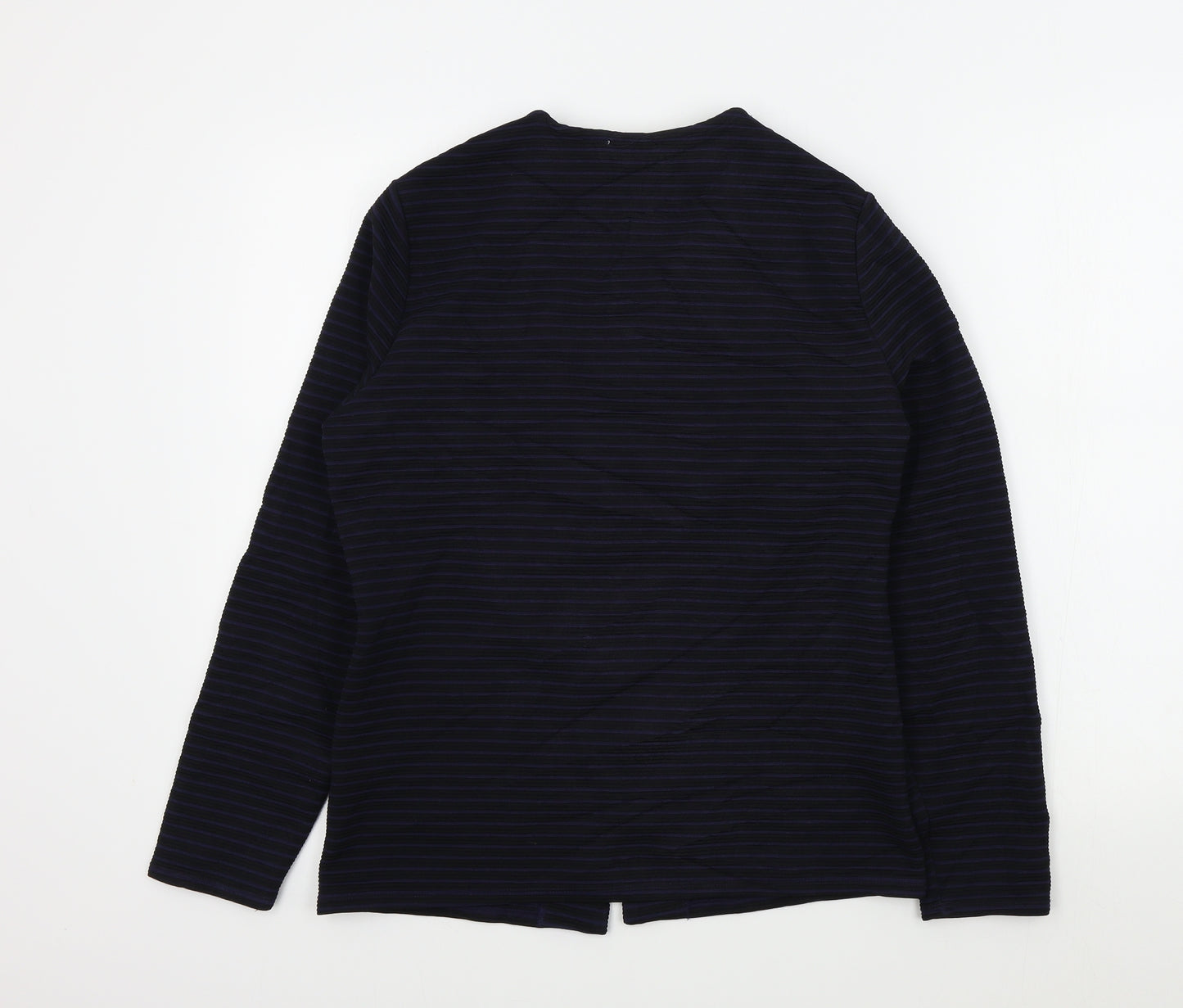 Paraphrase Womens Blue Striped  Jacket  Size 12