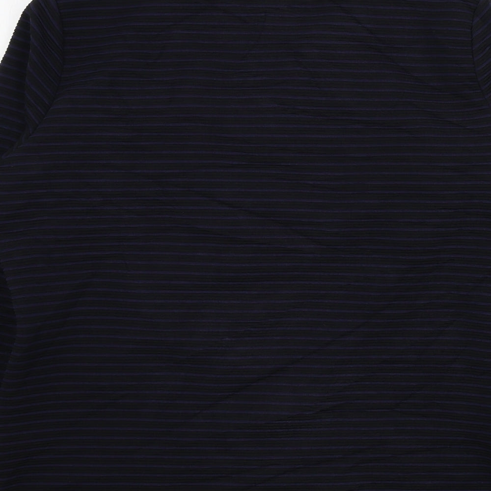 Paraphrase Womens Blue Striped  Jacket  Size 12