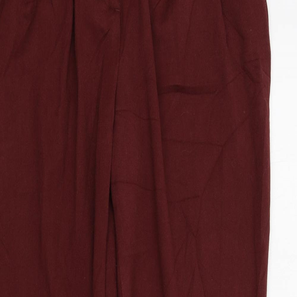 LIMITED COLLECTION Womens Red   Trousers  Size 10 L30 in