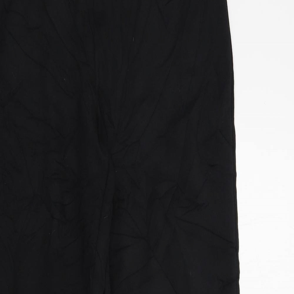 M&S Womens Black   Trousers  Size 10 L29 in