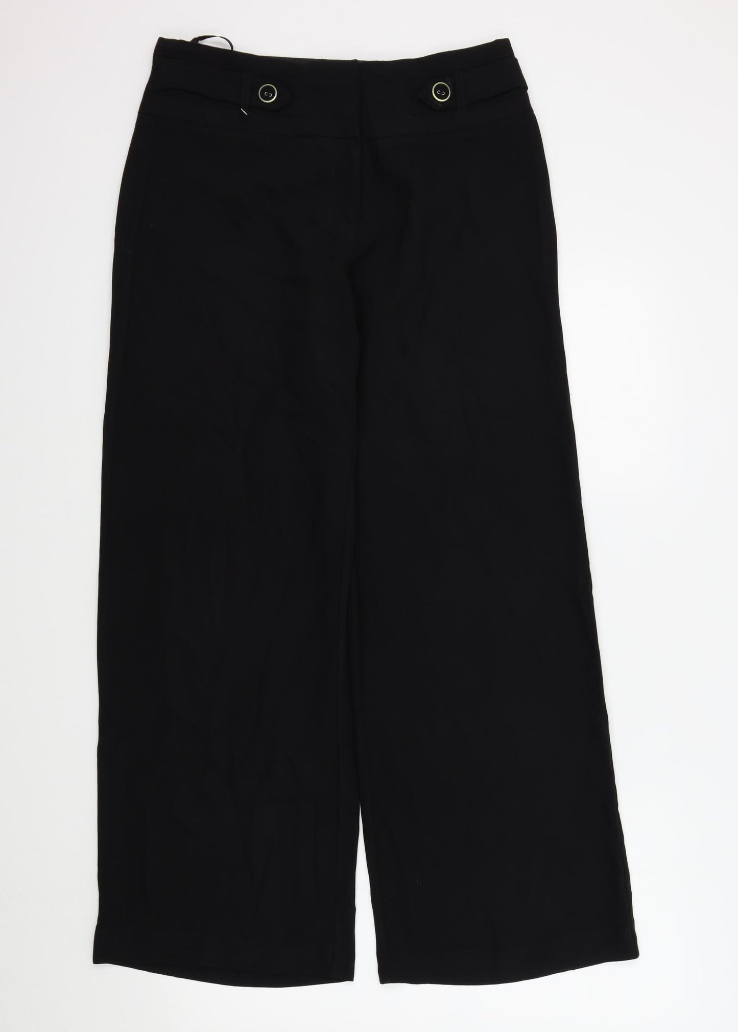 Debenhams Womens Black   Trousers  Size 10 L29 in
