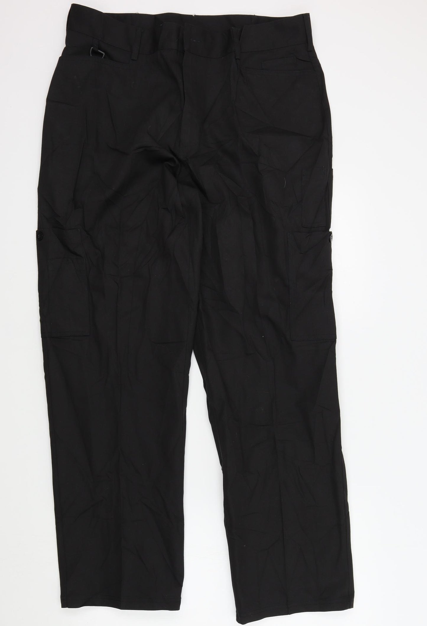 Dimentions Mens Black   Trousers  Size 36 in L31 in - work trousers