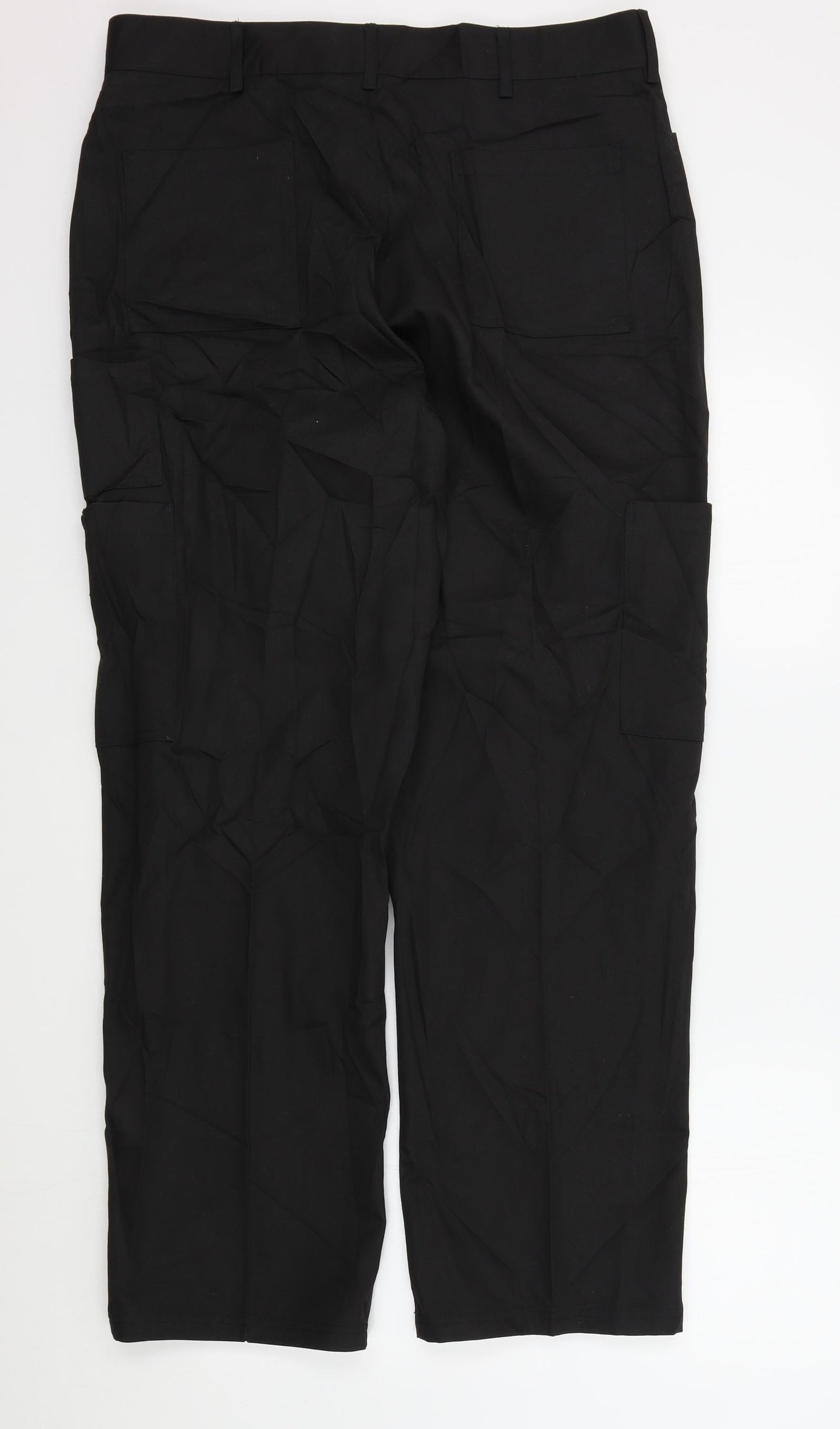 Dimentions Mens Black   Trousers  Size 36 in L31 in - work trousers