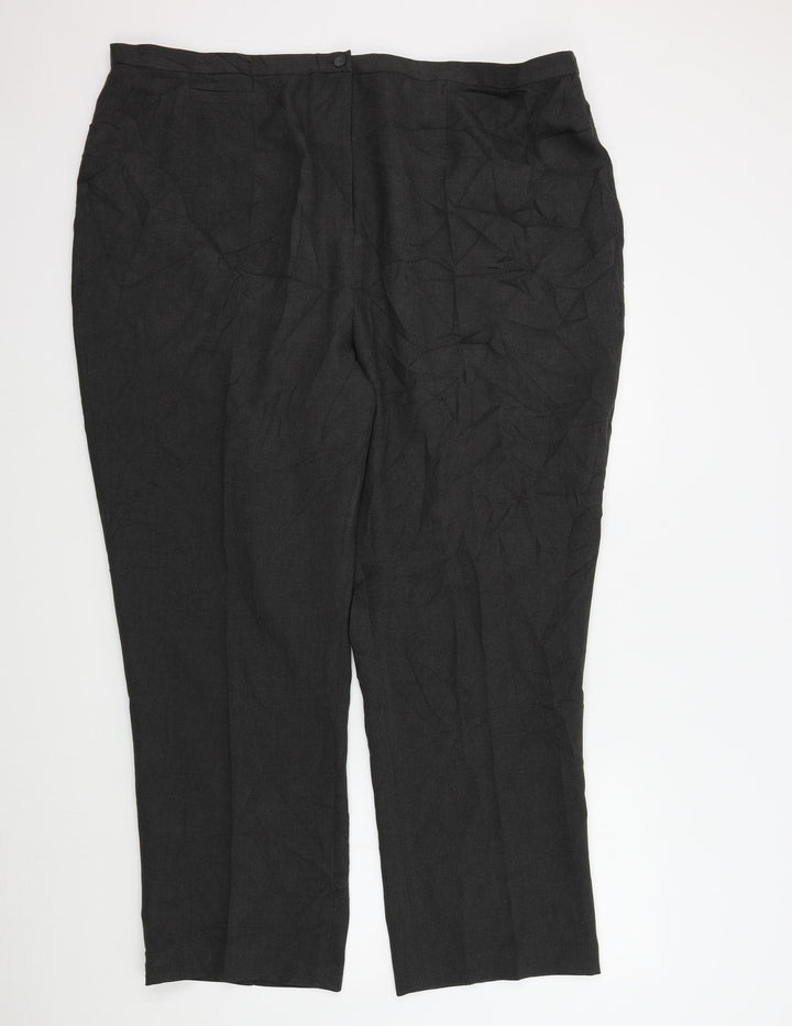Etam Womens Grey Trousers Size 26 in L29 in
