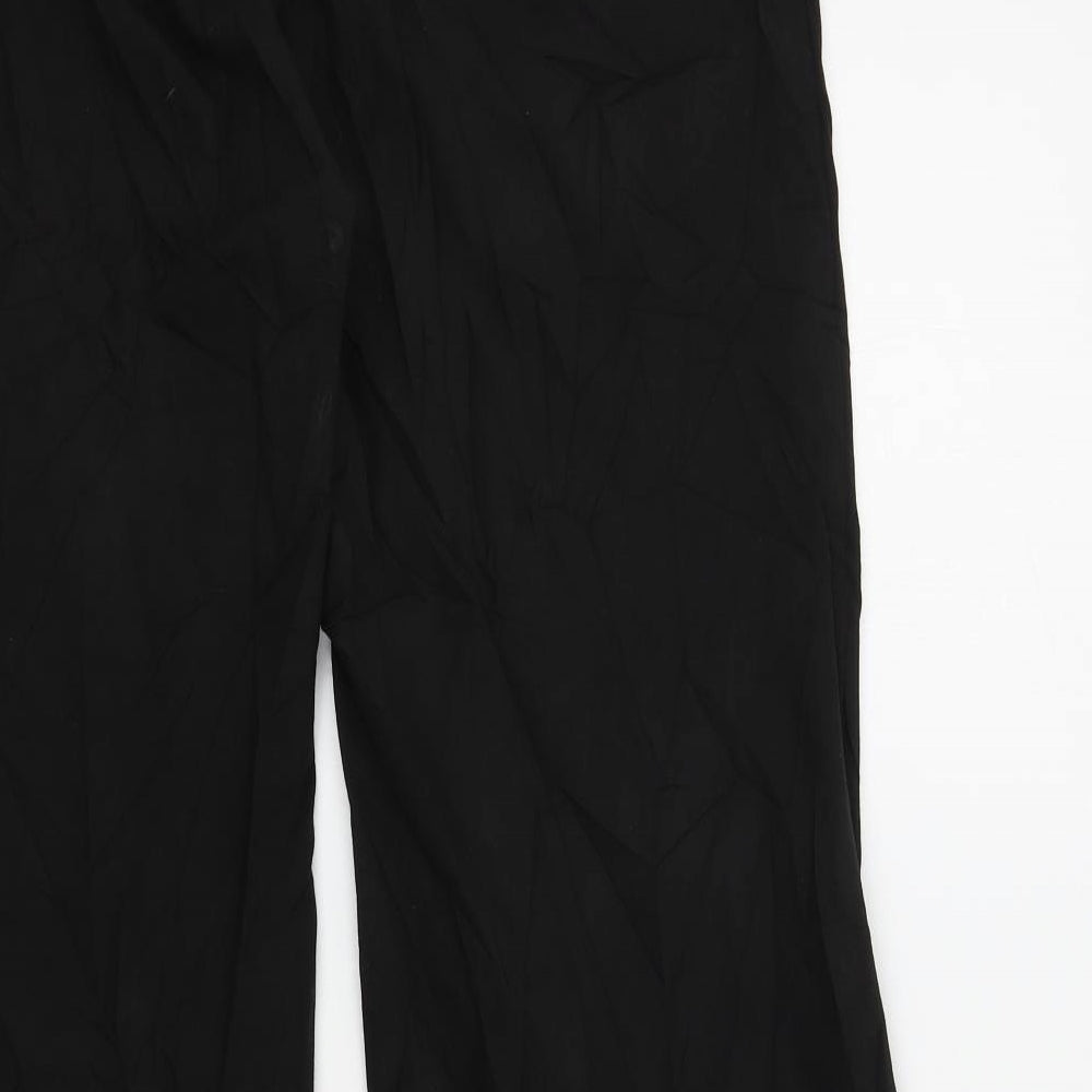 Oasis Womens Black   Trousers  Size 12 L30 in