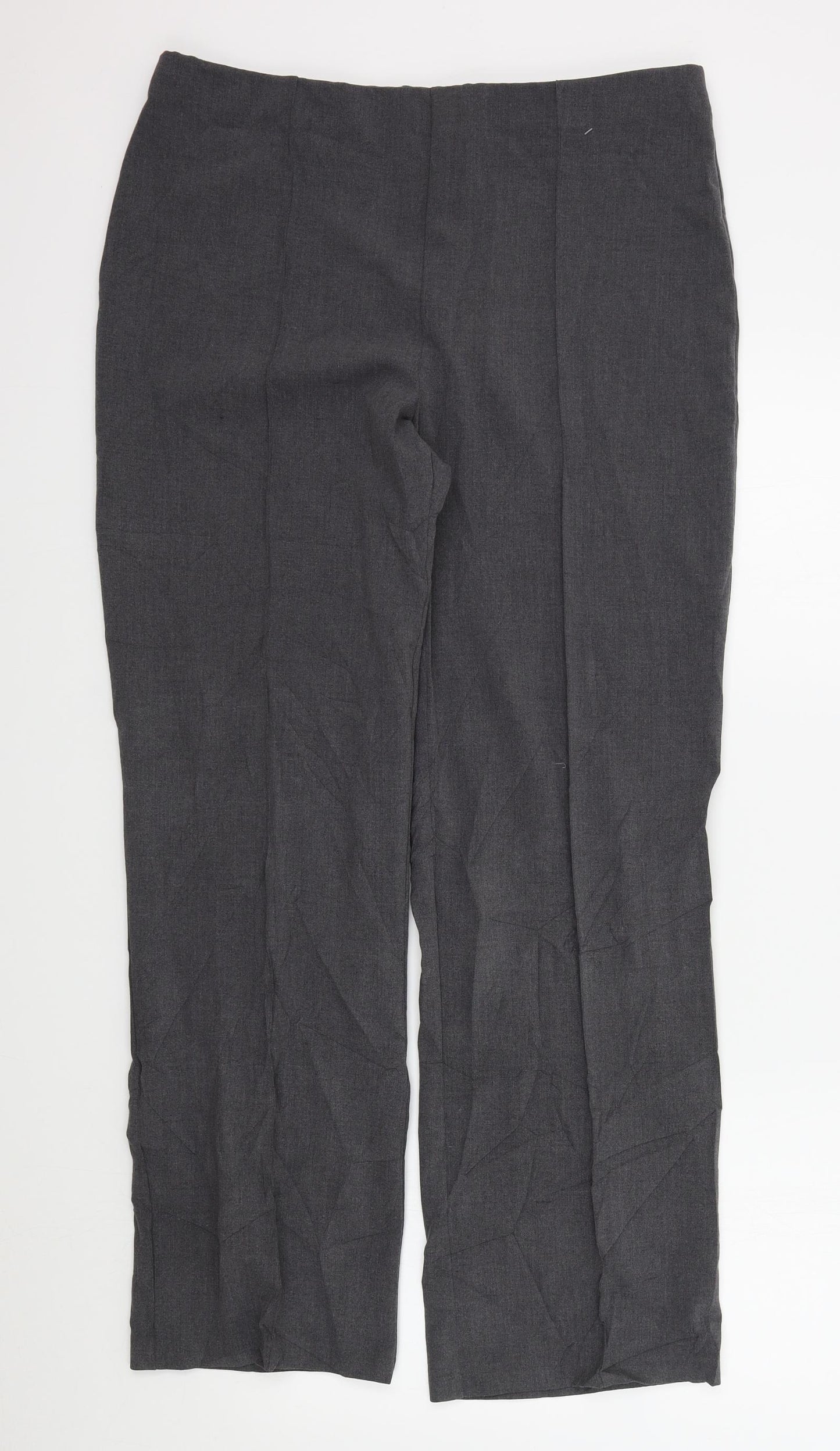 Autonomy Womens Grey   Trousers  Size 14 L29 in