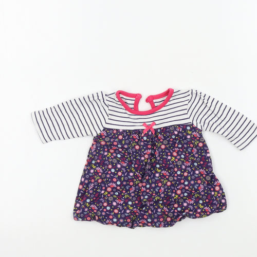 George Girls Multicoloured Floral  Fit & Flare  Size 0-3 Months
