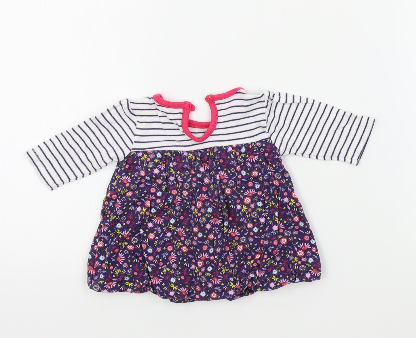 George Girls Multicoloured Floral  Fit & Flare  Size 0-3 Months