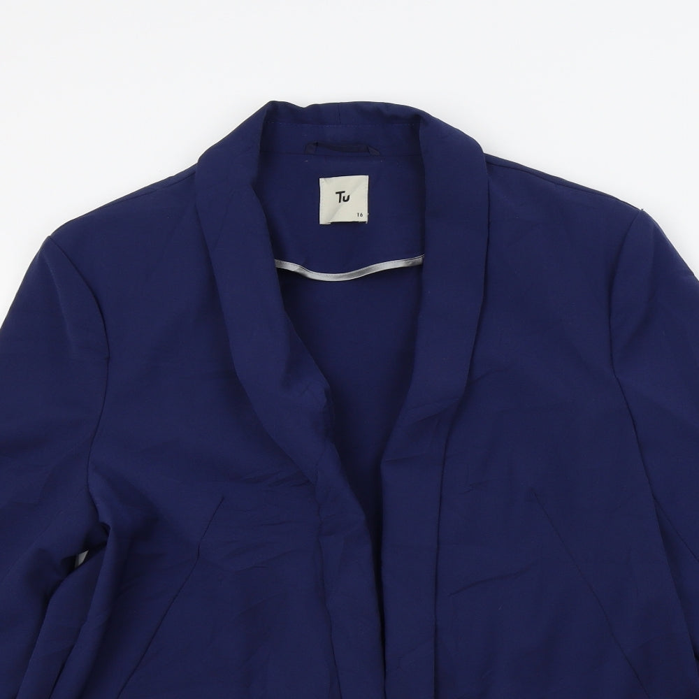 TU Womens Blue   Jacket  Size 16