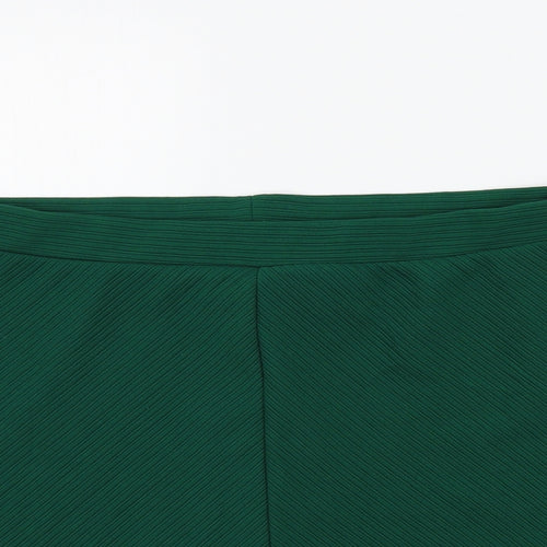 H&M Womens Green   A-Line Skirt Size L