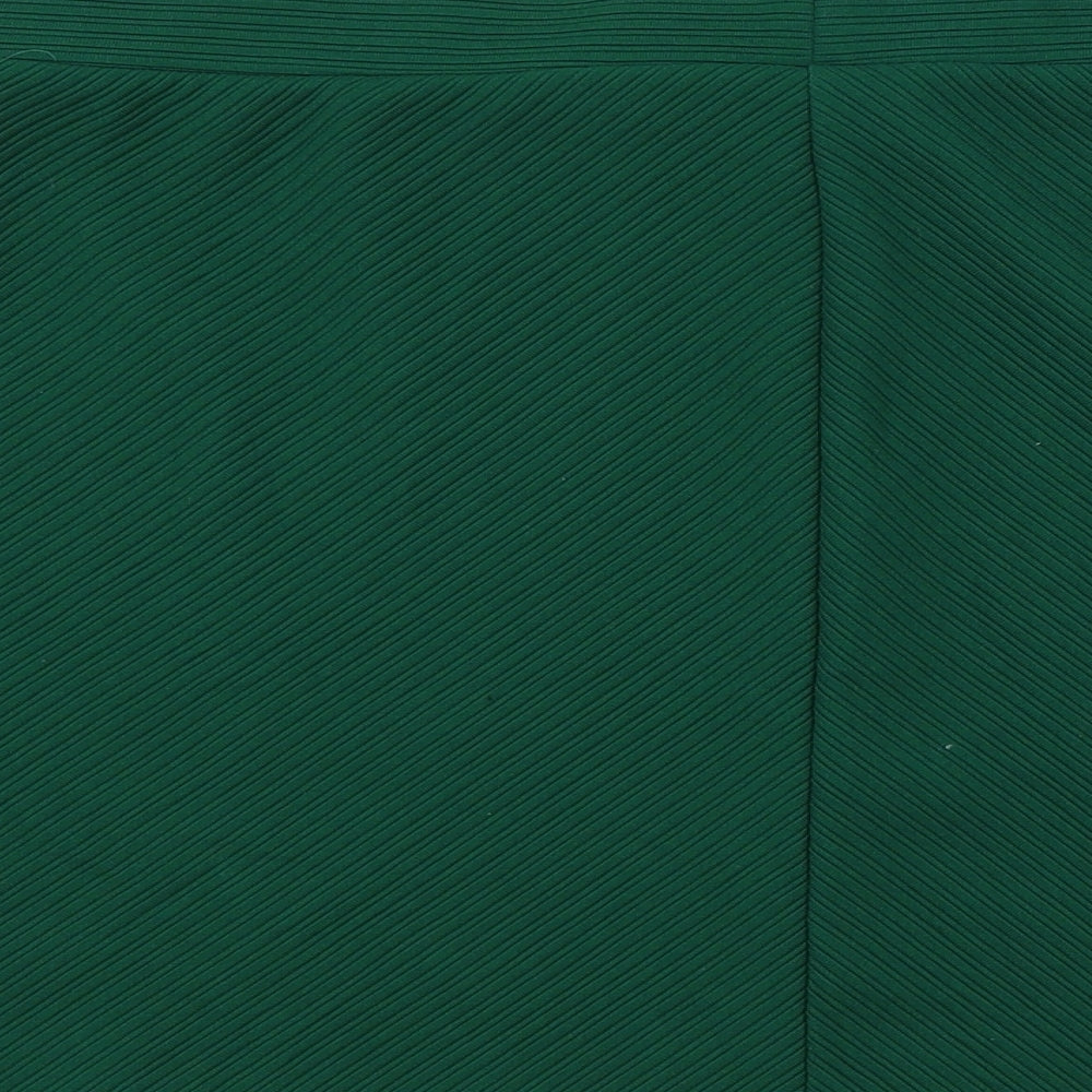 H&M Womens Green   A-Line Skirt Size L