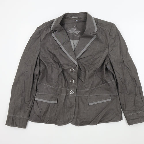 prewon Womens Green   Jacket  Size 18