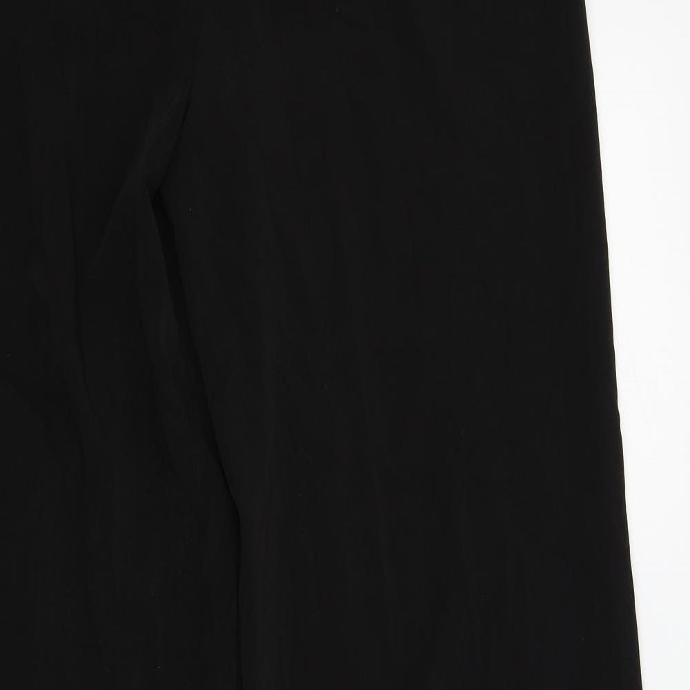 M&S Womens Black   Trousers  Size 12 L31 in