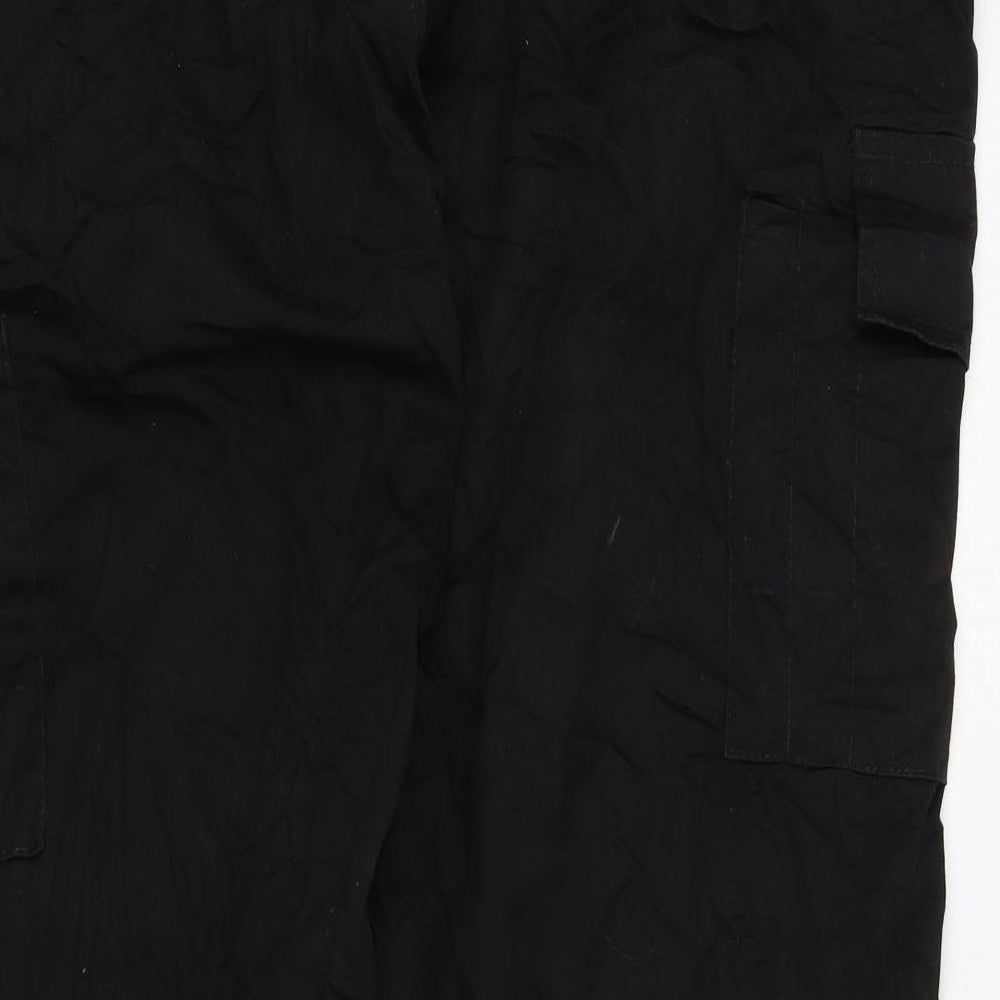 siteking Mens Black   Trousers  Size 42 L28 in