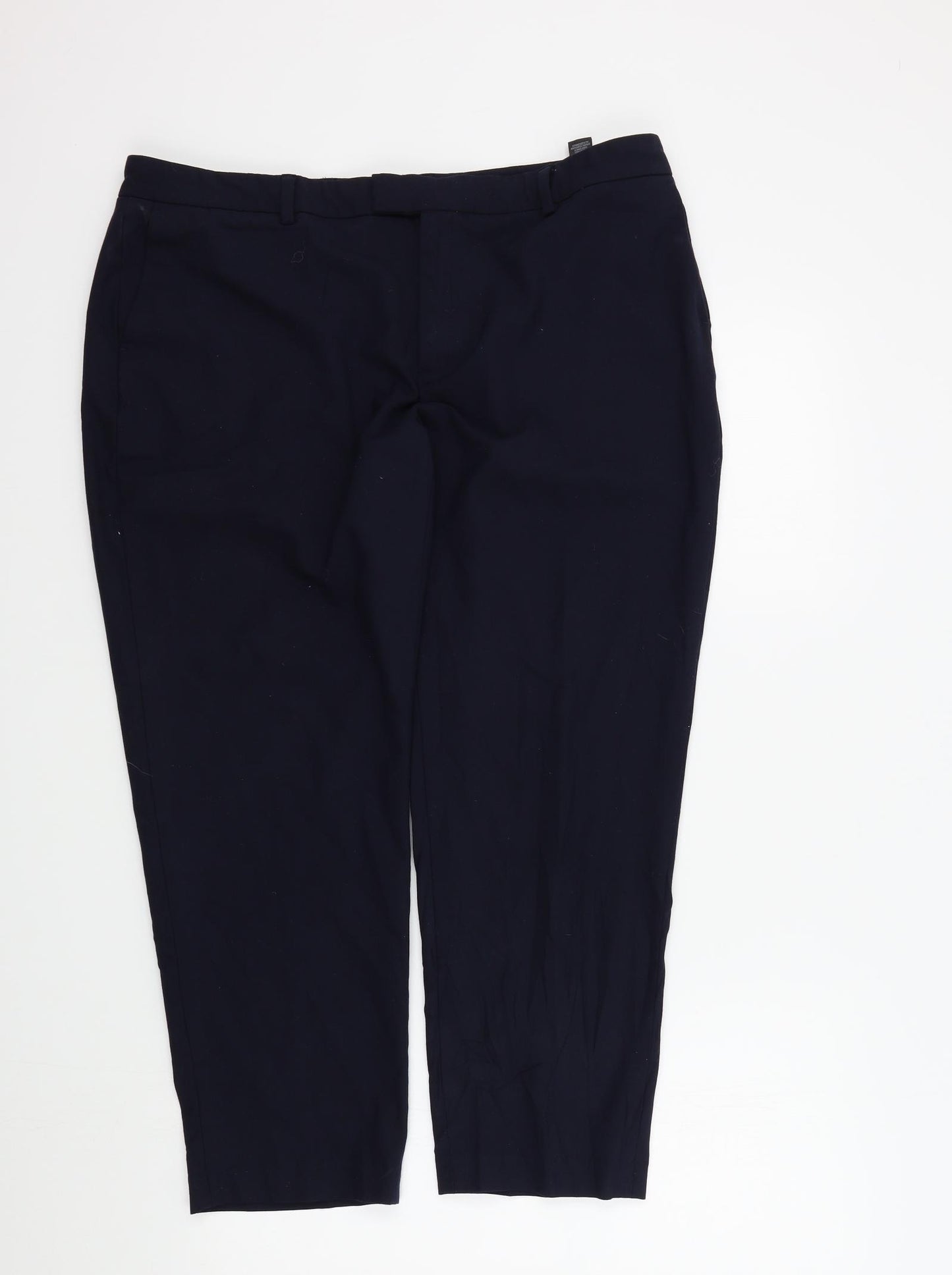 M&S Womens Blue   Trousers  Size 16 L25 in