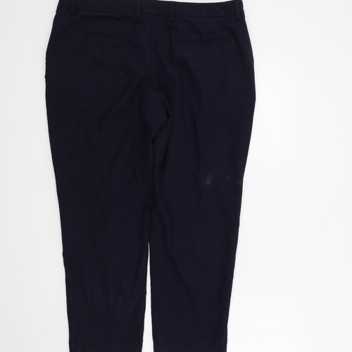 M&S Womens Blue   Trousers  Size 16 L25 in