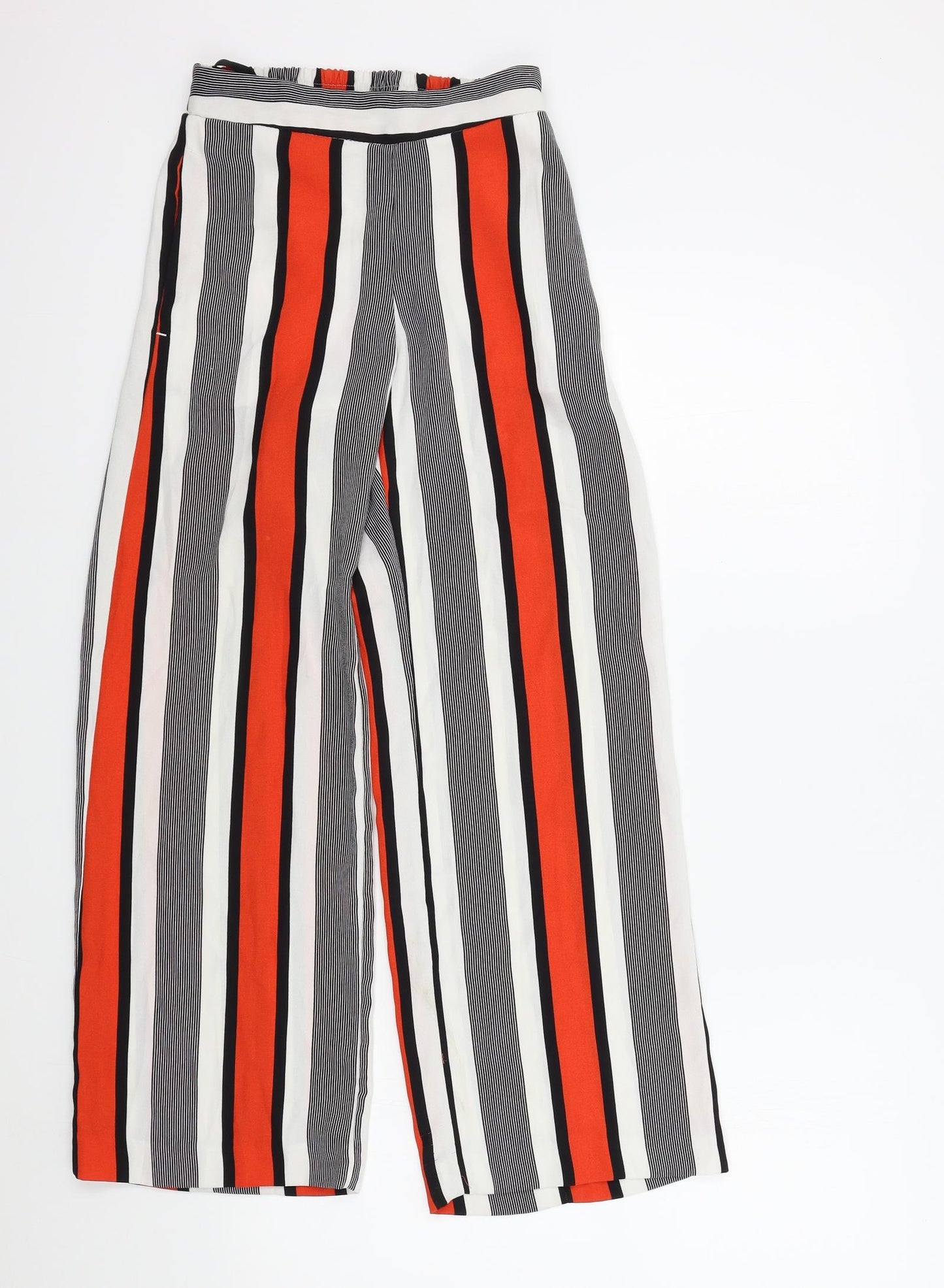 River Island Womens Red Striped  Trousers  Size 4 L27 in